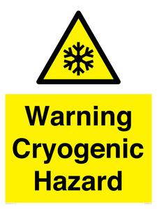 Warning Cryogenic Hazard